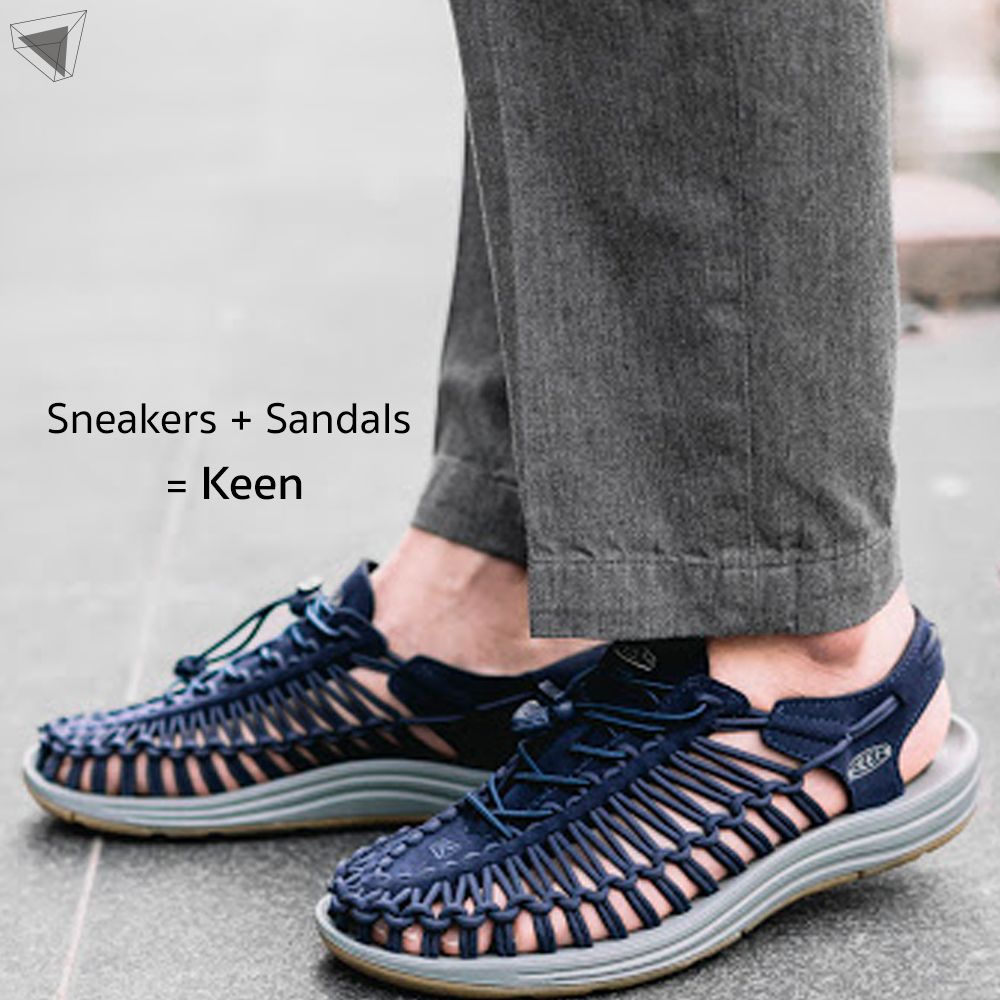 Sneakers + Sandals = รองเท้า Keen