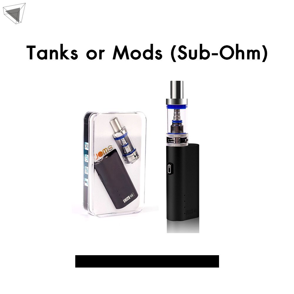บุหรี่ไฟฟ้า Tanks or Mods (Sub-Ohm)