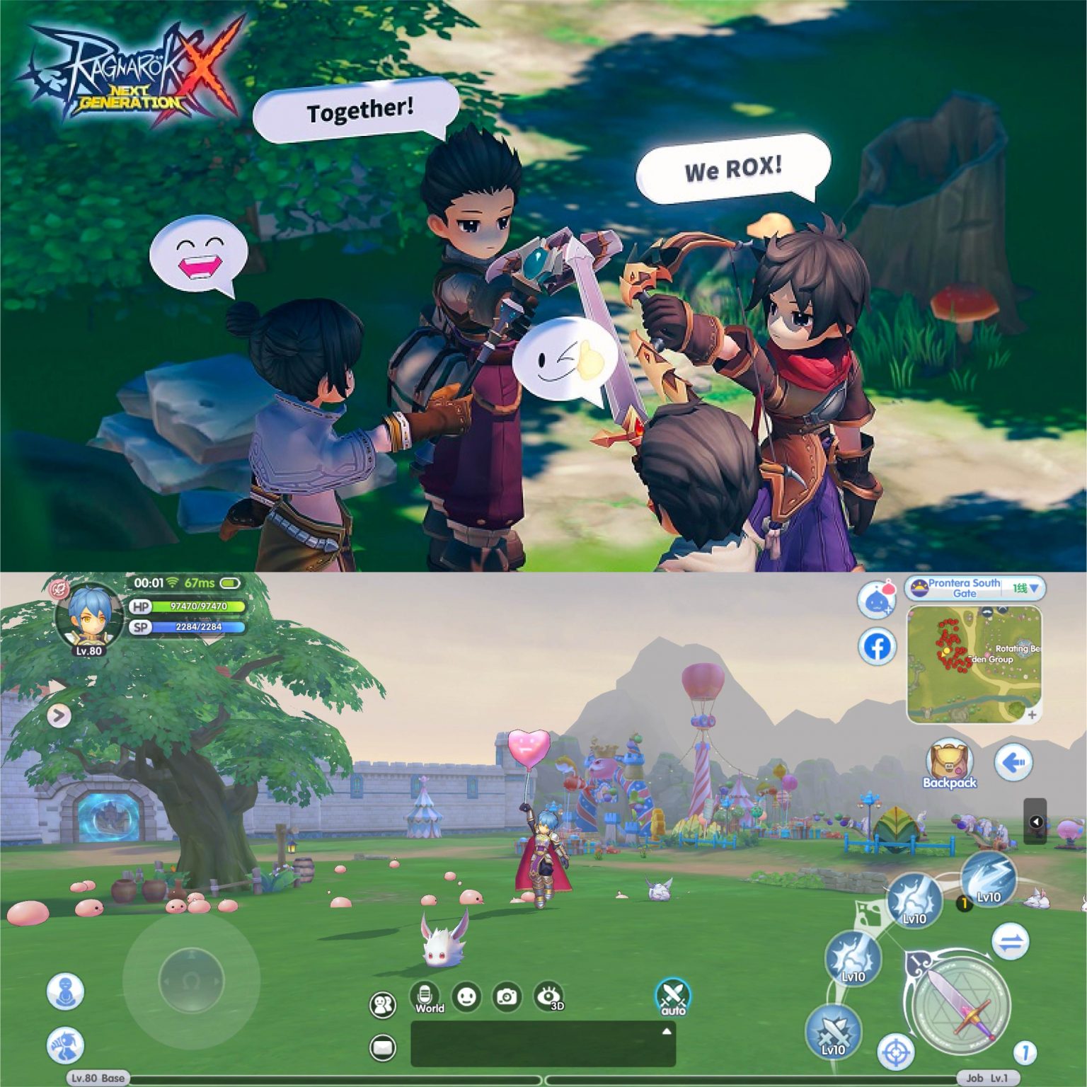 แนะนำเกมมือถือออนไลน์มาใหม่ Rox Ragnarok X Next Generation