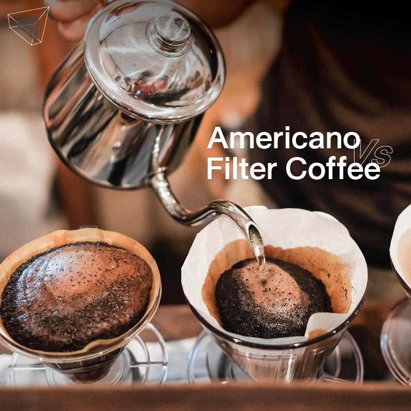 Americano Vs Filter Coffee ต่างกันอย่างไร