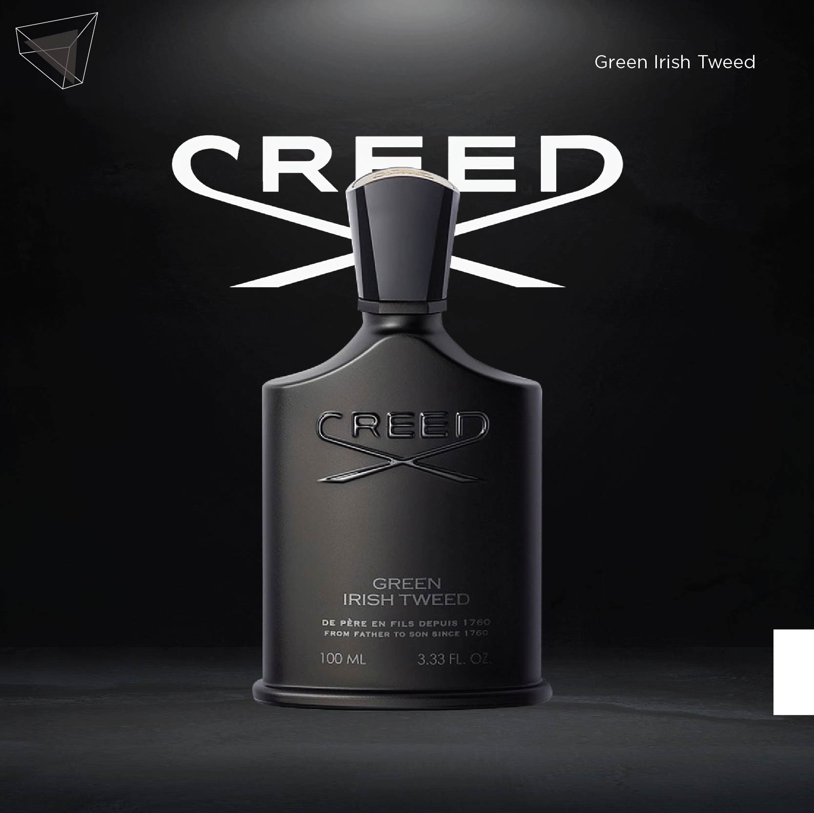 น้ำหอมผู้ชาย แนวสปอร์ตใจดี หรู ดูสะอาด : Creed Green Irish Tweed