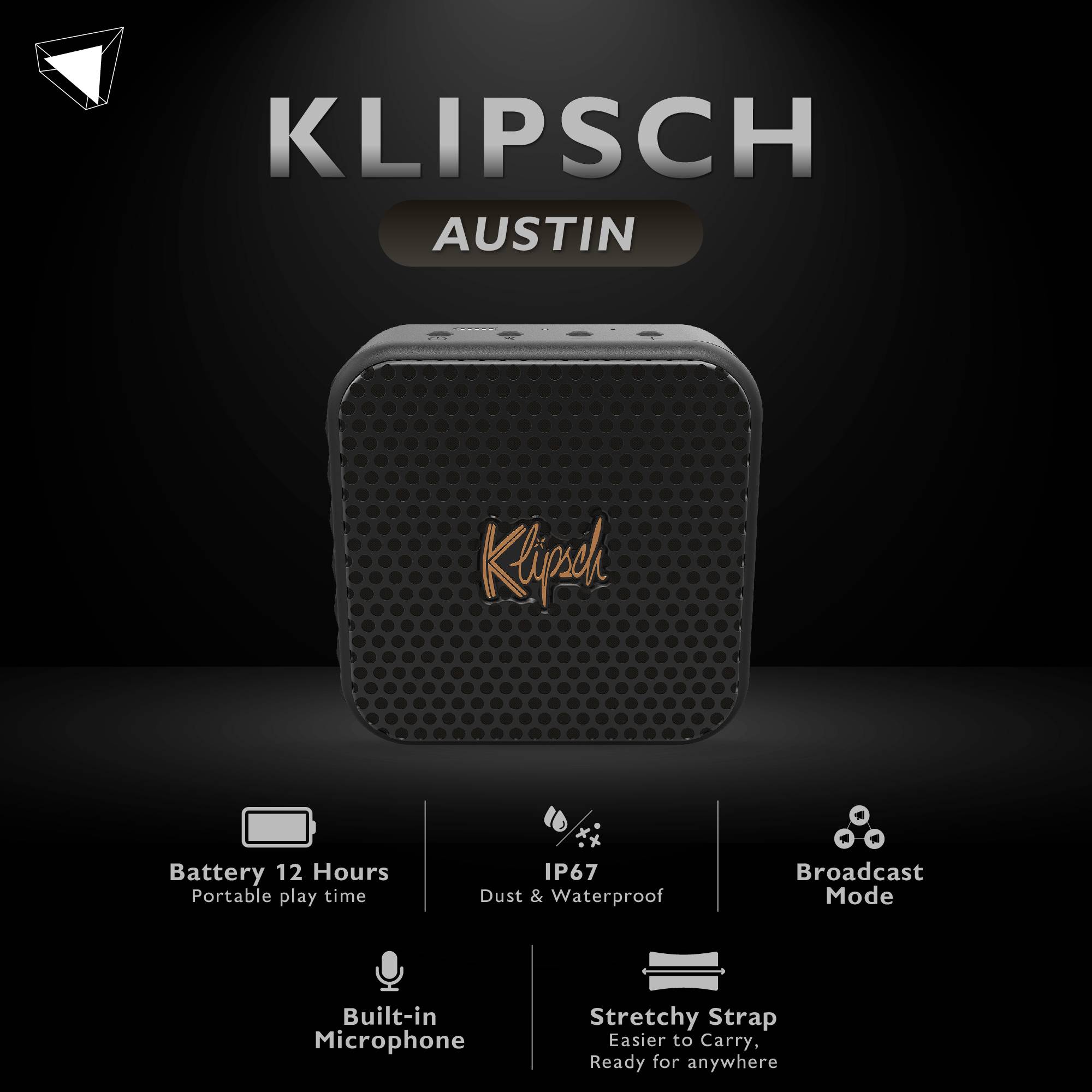 ลำโพงบลูทูธ Klipsch Austin