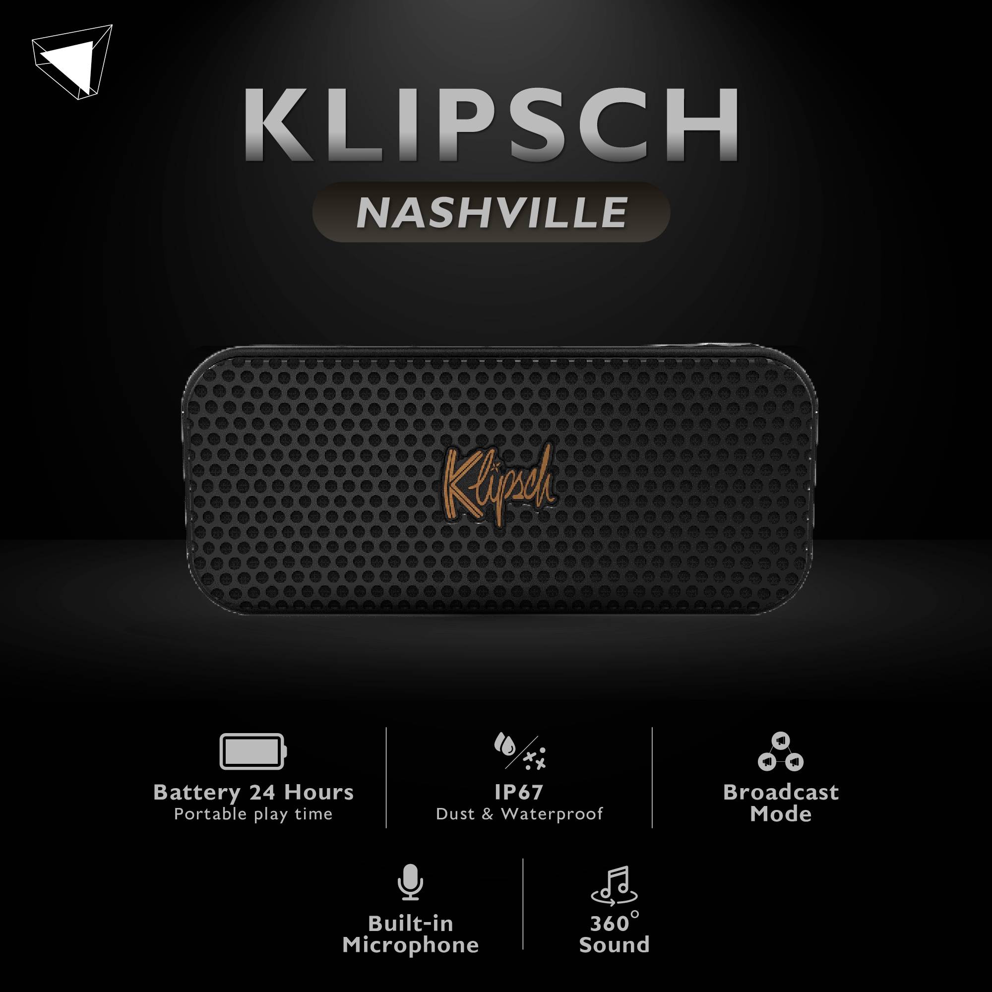 ลำโพงบลูทูธ Klipsch Nashville