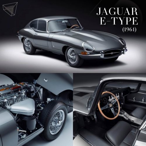 รถคลาสสิก Jaguar E-Type คันงามตลอดกาล